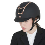 Ultra light helmet with polished frame homologation EN 1384-2023