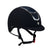 Equestro Ultra-Light Velvet Helmet With Rhinestones #colour_blue