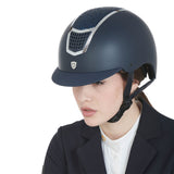 Equestro Helmet With Rhinestones En 1384-2023 Homologation