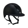 Equestro Ultra-Light Helmet In Resistant Matte Plastic En 1384-2023 Homologation #colour_black