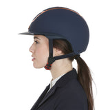 Equestro Helmet With Rhinestones And Wide Visor