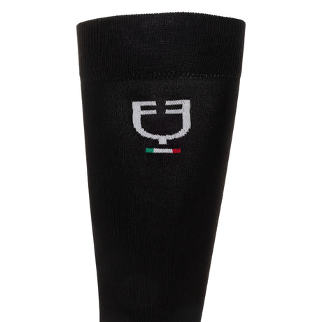 Stretch technical sock with Italian flag