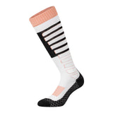 Equestro Sock In Technical And Breathable Fabric With Logo #colour_black-white-pink