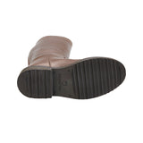 Equestro Unisex Boots With Breathable Inner Lining #colour_brown