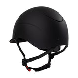 Equestro Unisex Helmet With Shiny Frame #colour_black