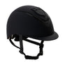 Equestro Unisex Helmet With Embossed Logo Homologation En 1384-2023 #colour_black