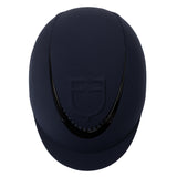 Equestro Unisex Helmet With Embossed Logo Homologation En 1384-2023 #colour_blue