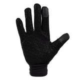 Equestro Unisex Gloves In Fleece Fabric #colour_black