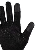 Equestro Unisex Gloves In Fleece Fabric #colour_black
