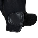 Equestro Unisex Gloves In Technical Fabric And Mesh #colour_black