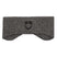 Equestro Unisex Ribbed Wool Earmuff Headband With Logo #colour_grey