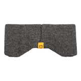 Equestro Unisex Ribbed Wool Earmuff Headband With Logo #colour_grey