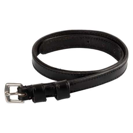 Equestro Spur Straps With Fixed Loops #colour_black