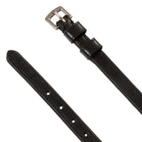 Equestro Spur Straps With Fixed Loops #colour_black