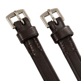 Equestro Leather Spur Strap #colour_brown