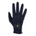 Equestro Unisex Gloves In Synthetic Leather With Tear-Away Closure #colour_blue