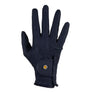 Equestro Unisex Gloves In Synthetic Leather With Tear-Away Closure #colour_blue