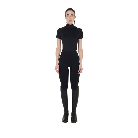 Women's slim fit short sleeve base layer