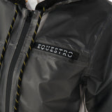 Equestro Women's Transparent Technical Raincoat #colour_grey