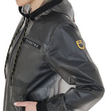 Equestro Women's Transparent Technical Raincoat #colour_grey