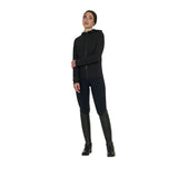 Women's slim fit softshell jacket with windproof zip