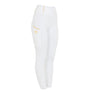 Equestro Women's Slim Light Light Leggings #colour_white