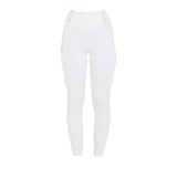 Equestro Women's Slim Light Light Leggings #colour_white