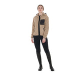 Women's sweatshirt in fleece with front pocket