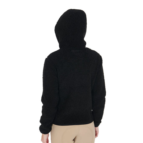 Women's sweatshirt in fleece with front pocket