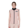 Equestro Women's Technical Blend Zippered Vest #colour_pink