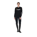 Equestro Scuderia Equestro Women's Crewneck Sweatshirt #colour_black