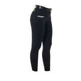 Equestro Scuderia Equestro Women's Knee Grip Breeches #colour_black