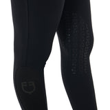Equestro Scuderia Equestro Women's Knee Grip Breeches #colour_black