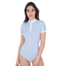 Equestro Women's Competition Body Polo Shirt #colour_blue