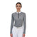Equestro Ridertechnology women's competition polo shirt long sleeves and zip