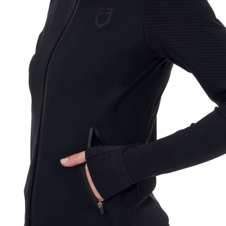 Equestro Ridertechnology women's technical hooded sweatshirt