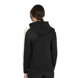Equestro Women's Hooded Sweatshirt With Front Zip