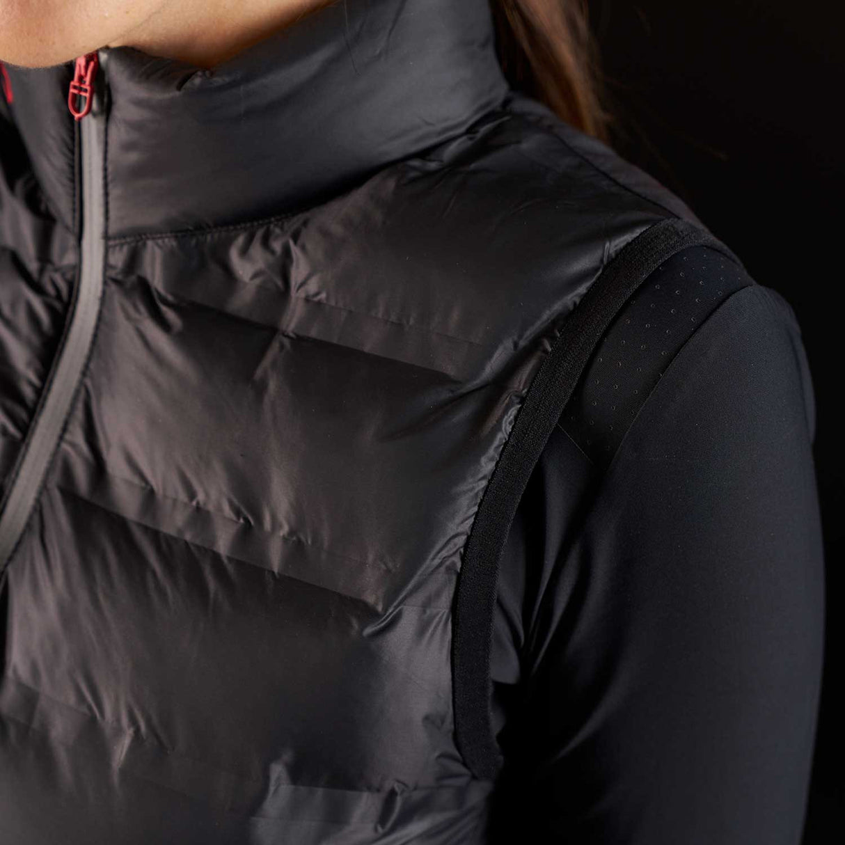 Equestro Ridertechnology women's vest heat-sealed seams