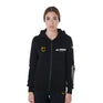 Equestro Scuderia Equestro Women's Hooded Sweatshirt French Terry #colour_black
