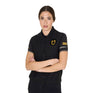Equestro Women's Slim Fit Vest Scuderia Collection In Technical Fabric #colour_black