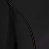 Equestro Women's Competition Dressage Half Tailcoat #colour_black