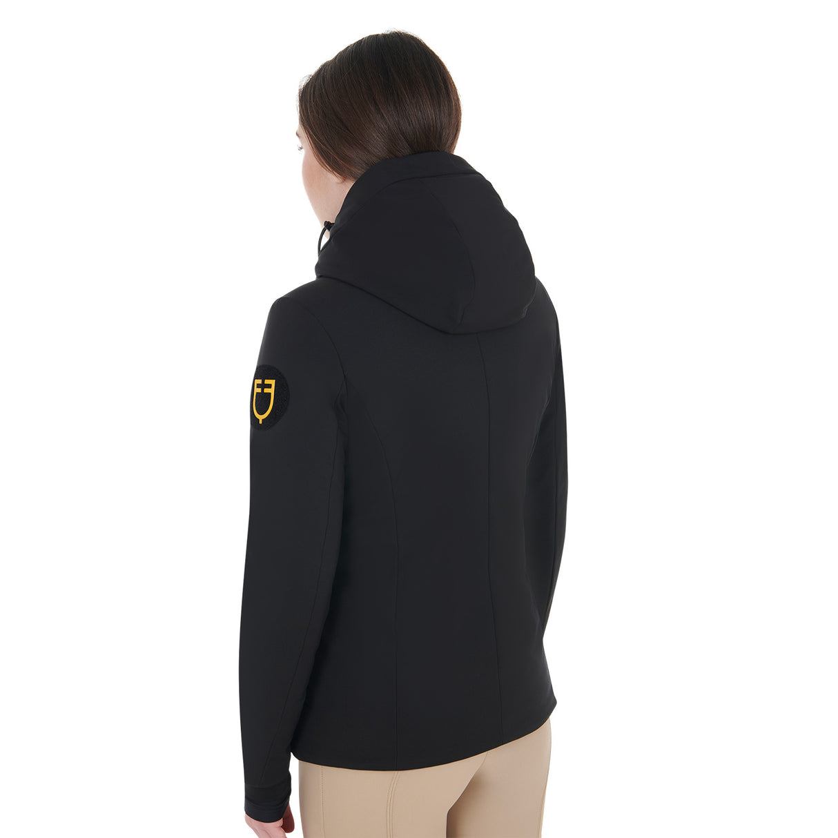 Equestro Down Jacket Water And Wind Repellent #colour_black