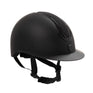 Equestro Azael Stone Women's Helmet With Wide Visor And Rhinestones Homologation En 1384-2023