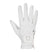 Equestro Women's Gloves In Soft Technical Fabric With Glitter Logo #colour_white