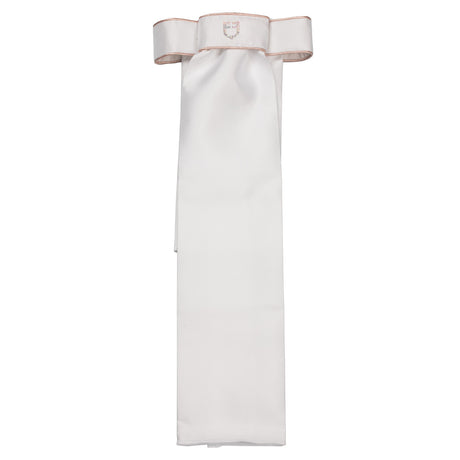 Equestro Dressage Plastron Rhinestone Logo