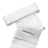 Equestro Dressage Plastron Rhinestone Logo