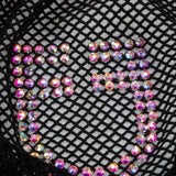 Equestro Hair Net With Rhinestones