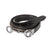 Equestro Women's Clincher Belt Snaffle Bit Buckle #colour_black