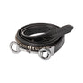 Equestro Women's Clincher Belt Snaffle Bit Buckle #colour_black