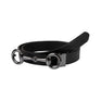 Equestro Women's Belt Snaffle Bit Buckle #colour_black